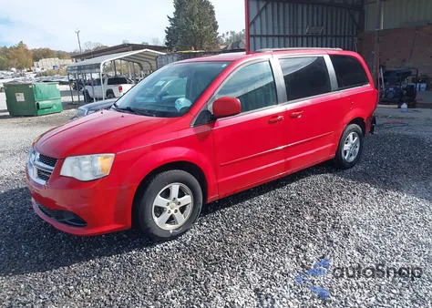 2012 Dodge Grand Caravan Sxt from USA, damaged, VIN 2C4RDGCG6CR356623